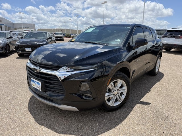 2021 Chevrolet Blazer — rear three-quarter view