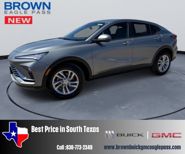 2026 Buick Envista Preferred in Moonstone Gray Metallic — front three-quarter view