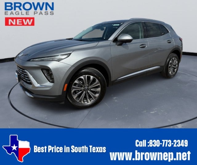 2026 Buick Envision Preferred in Moonstone Gray Metallic — front three-quarter view