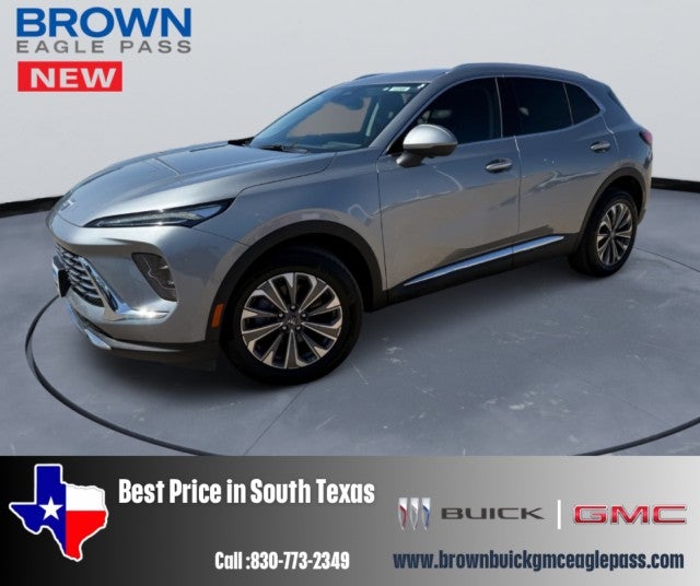 2026 Buick Envision Preferred in Moonstone Gray Metallic — front three-quarter view